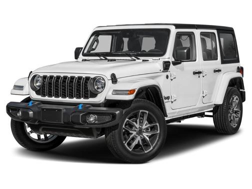 Black 2024 Jeep Wrangler 4xe Sport