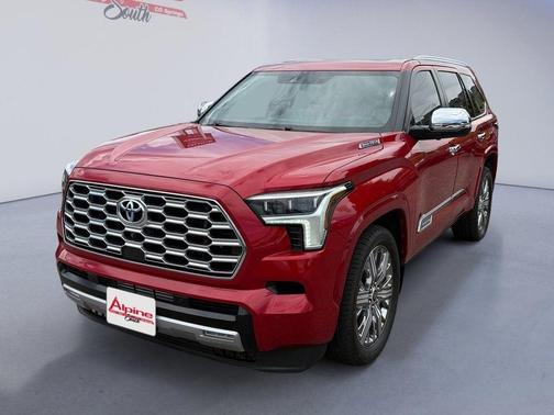 Red 2024 Toyota Sequoia SR5
