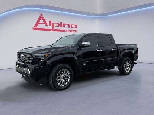Black 2024 Toyota Tacoma Hybrid TRD