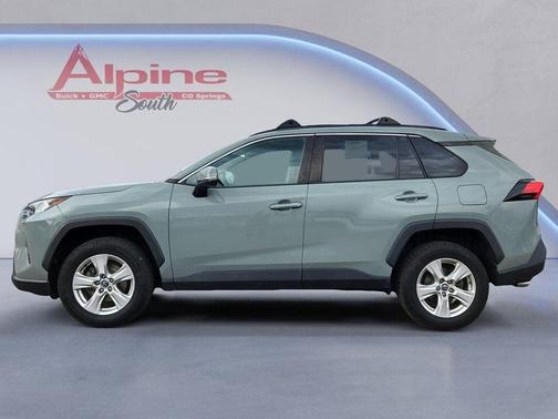 Green 2020 Toyota RAV4 XLE