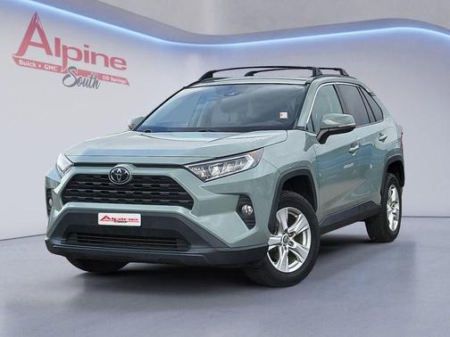 Green 2020 Toyota RAV4 XLE