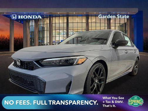 Gray 2026 Honda Civic Sport