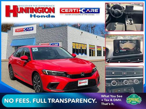 Rallye Red 2023 Honda Civic EX