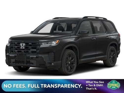 Black 2026 Honda Pilot Black Edition