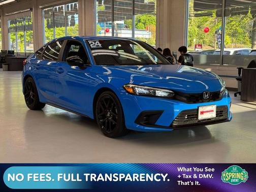 Boost Blue Pearl 2024 Honda Civic