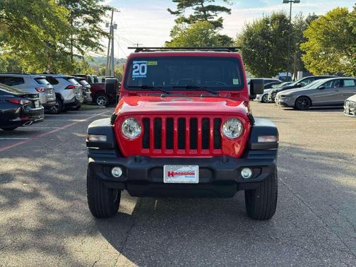 Firecracker Red Clearcoat 2020 Jeep Wrangler Unlimited Sport