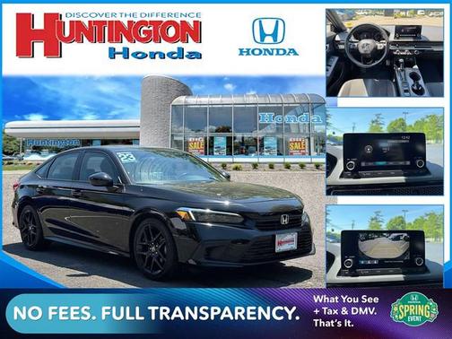 Crystal Black Pearl 2023 Honda Civic