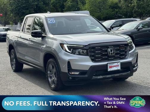 Solar Silver Metallic 2025 Honda Ridgeline