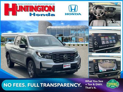Solar Silver Metallic 2025 Honda Ridgeline