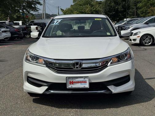 White Orchid Pearl 2017 Honda Accord LX