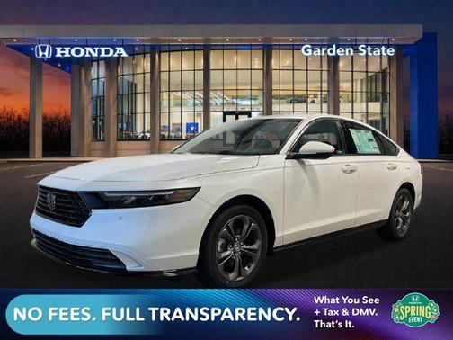 White 2026 Honda Accord Hybrid EX-L