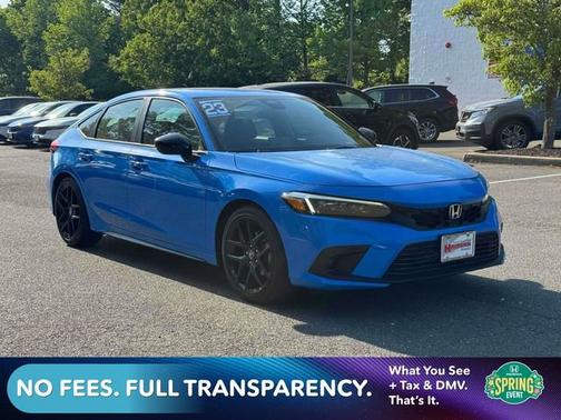 Boost Blue Pearl 2023 Honda Civic