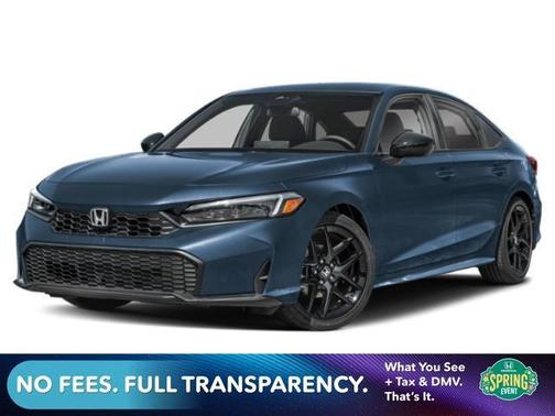Blue Lagoon 2026 Honda Civic Sport