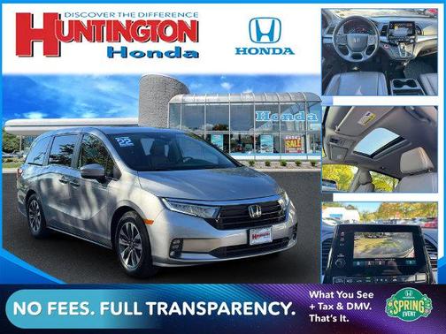 Lunar Silver Metallic 2022 Honda Odyssey EX-L