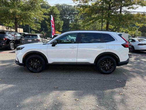 Platinum White Pearl 2024 Honda CR-V Hybrid Sport-L