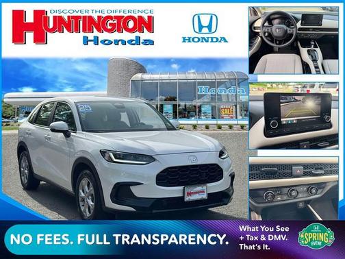 Platinum White Pearl 2025 Honda HR-V