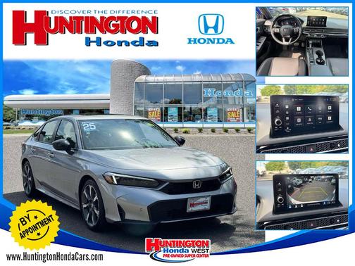 Silver 2025 Honda Civic Hybrid