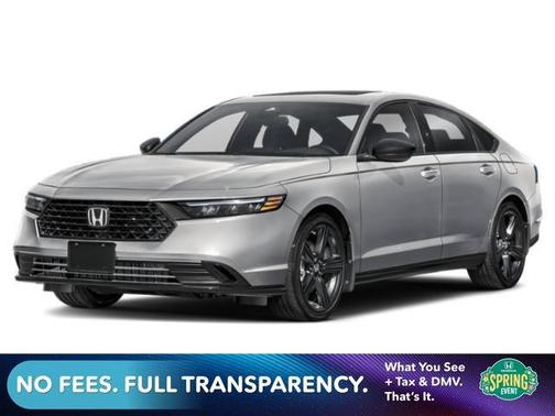 Solar Silver Metallic 2026 Honda Accord Hybrid Sport-L