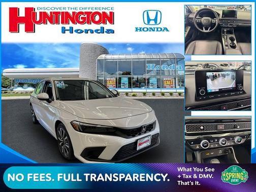 Platinum White Pearl 2024 Honda Civic