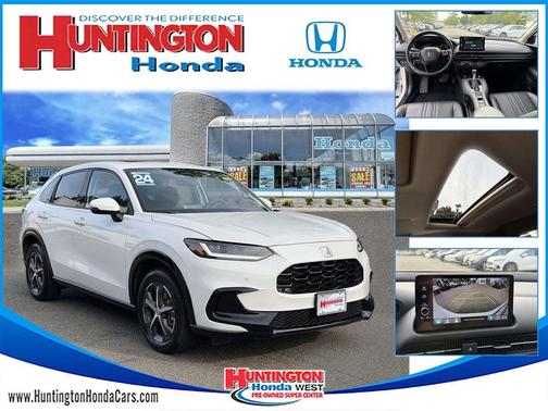 Platinum White Pearl 2024 Honda HR-V EX-L