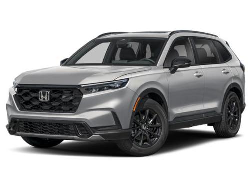 Solar Silver Metallic 2026 Honda CR-V Hybrid Sport