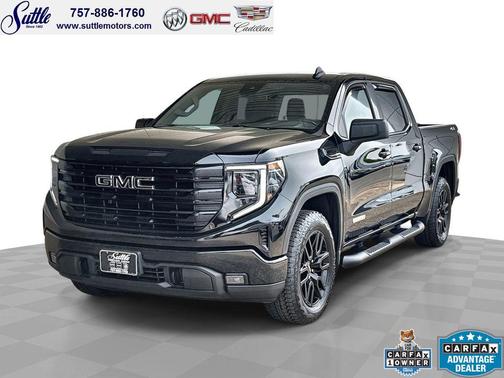 Onyx Black 2022 GMC Sierra 1500 Elevation