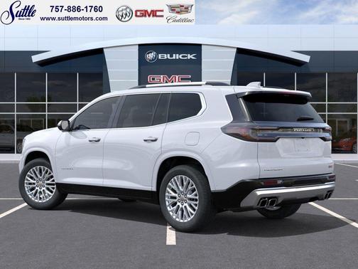 Glacier White Tricoat 2026 GMC Acadia Denali