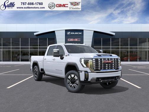 Glacier White Tricoat 2026 GMC Sierra 2500 Denali Truck