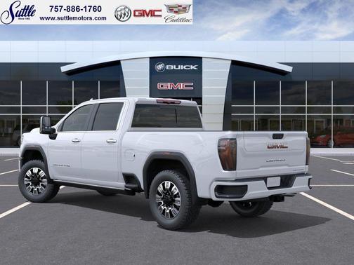 Glacier White Tricoat 2026 GMC Sierra 2500 Denali