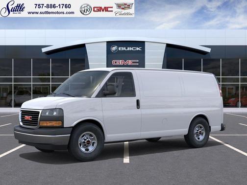 Summit White 2026 GMC Savana 2500 Work Van