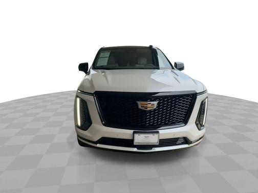 Crystal White Tricoat 2025 Cadillac Escalade ESV Sport Platinum