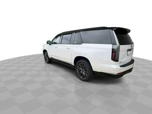 Crystal White Tricoat 2025 Cadillac Escalade ESV Sport Platinum