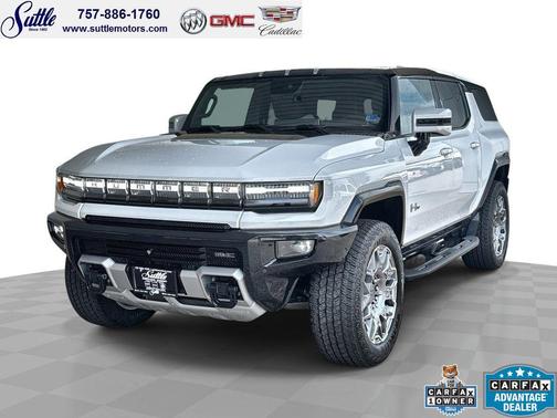 Interstellar White 2025 GMC HUMMER EV SUV 3X