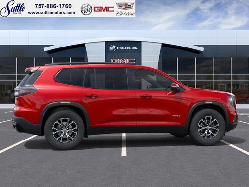 Volcanic Red Tintcoat 2026 GMC Acadia AT4 AWD