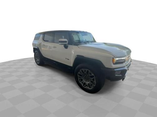 Interstellar White 2025 GMC HUMMER EV SUV 3X