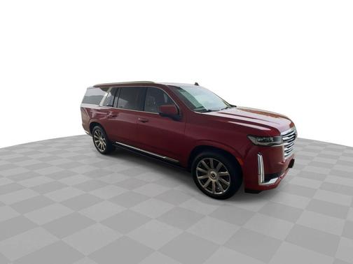 Radiant Red Tintcoat 2024 Cadillac Escalade ESV Premium Luxury Platinum