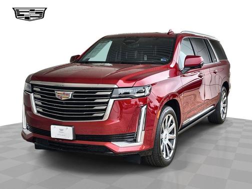 Radiant Red Tintcoat 2024 Cadillac Escalade ESV Premium Luxury Platinum