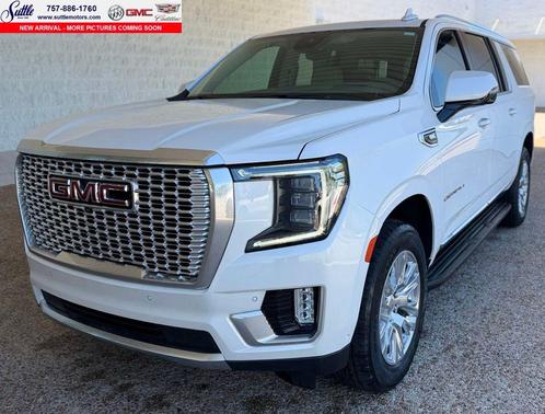 White Frost Tricoat 2021 GMC Yukon Denali