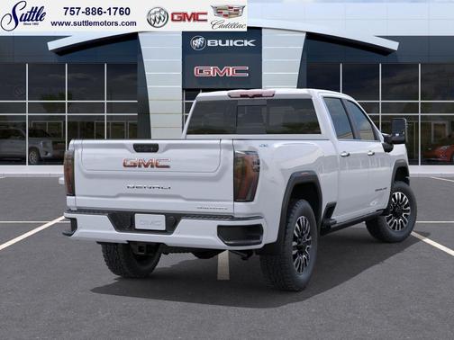 Glacier White Tricoat 2026 GMC Sierra 2500 Denali Ultimate