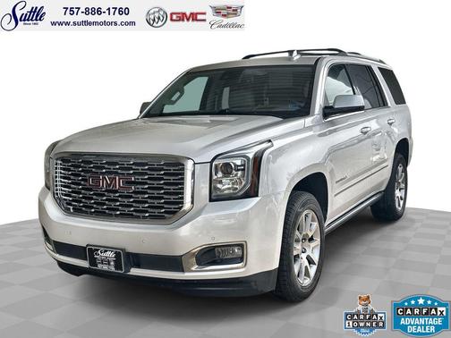White Frost Tricoat 2020 GMC Yukon Denali