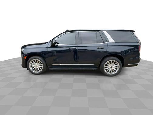 Dark Moon Blue Metallic 2021 Cadillac Escalade Premium Luxury