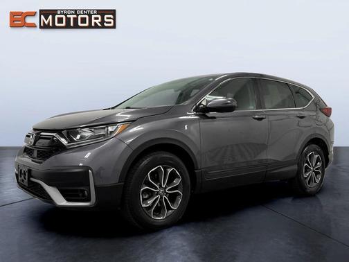 Gray 2022 Honda CR-V AWD EX