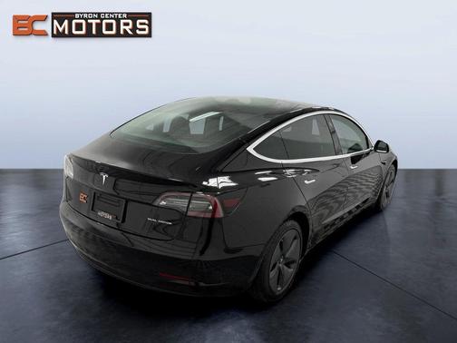 Solid Black 2020 Tesla Model 3 Long Range