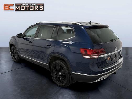 Blue 2019 Volkswagen Atlas 3.6L SEL