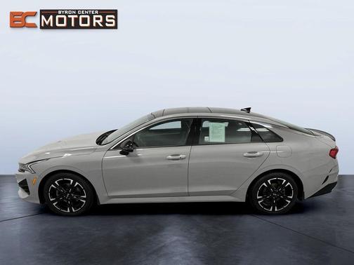 Wolf Gray 2021 Kia K5 GT-Line