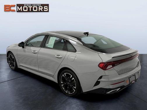 Wolf Gray 2021 Kia K5 GT-Line