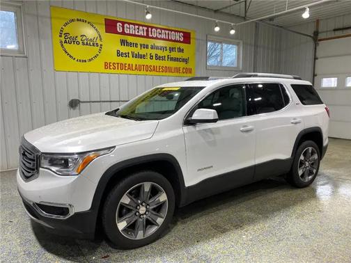 White 2018 GMC Acadia SLT-2