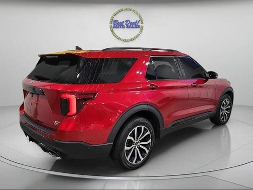 Rapid Red Metallic Tinted Clearcoat 2021 Ford Explorer ST