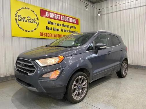 Smoke Metallic 2019 Ford EcoSport Titanium