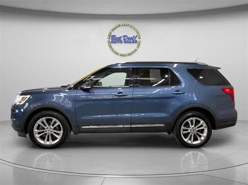 Blue Metallic 2019 Ford Explorer XLT